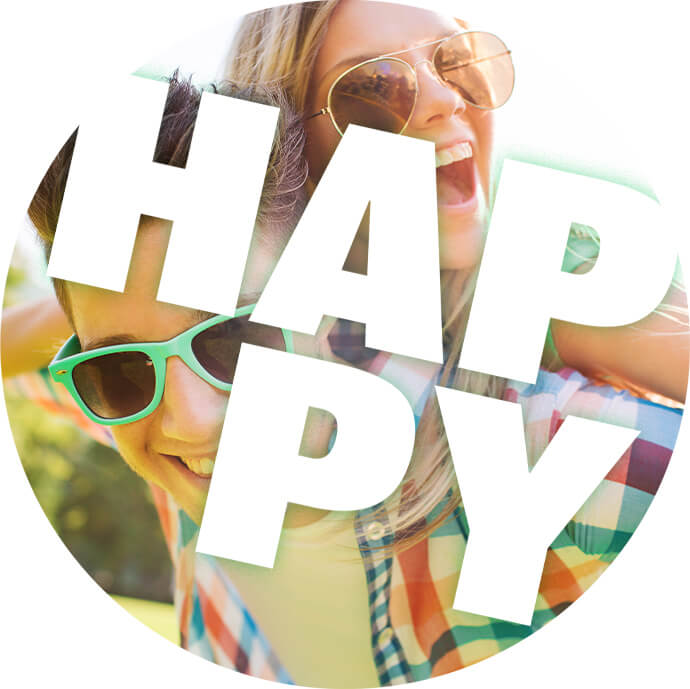 Happy